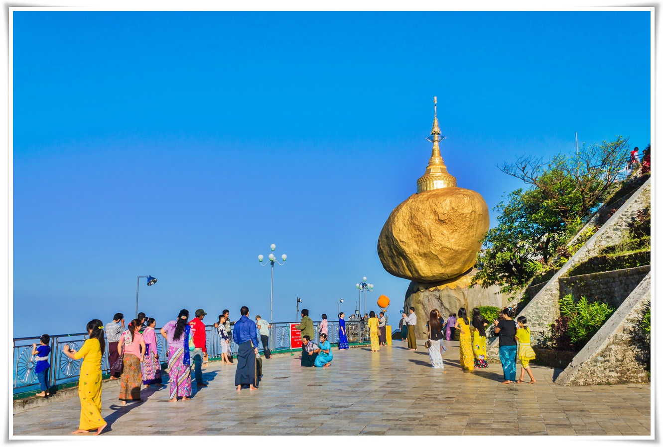 ทัวร์พม่าย่างกุ้ง  หงสาวดี  พระธาตุอินทร์แขวน  3 วัน 2 คืน  