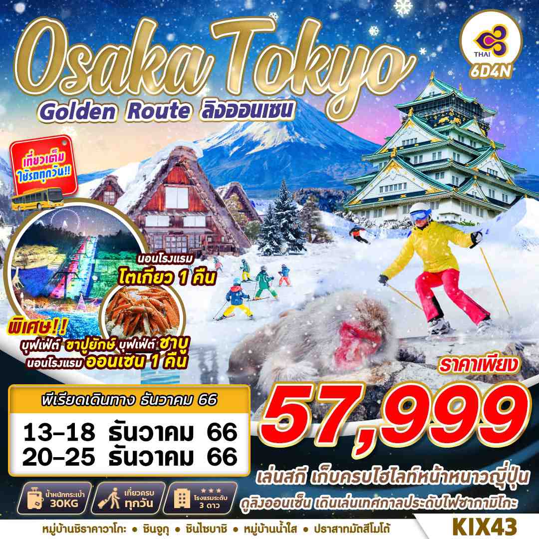 KIX43-TG-BKK-OSAKA-TOKYO-WINTER-GOLDEN-ROUTE-ลิงออนเซน-(DEC)-6D4N